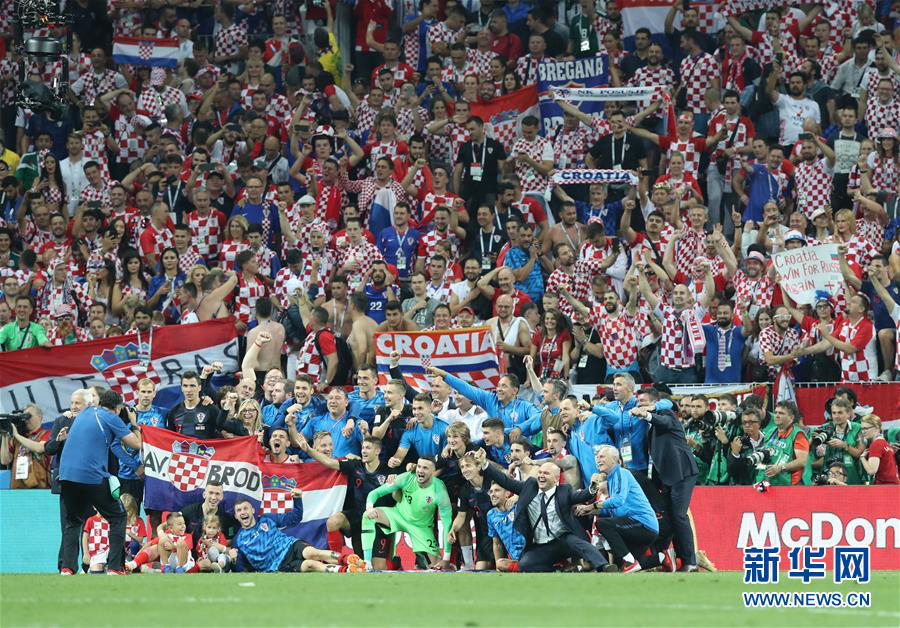 Сборная Хорватии вышла в финал чемпионата мира по футболу