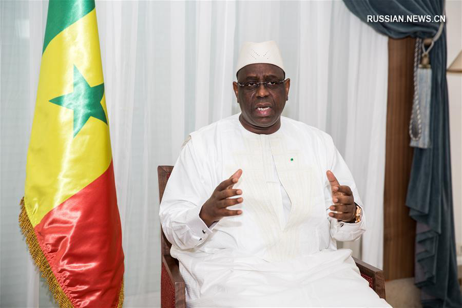 "Визит Си Цзиньпина имеет принципиальное значение для будущего двусторонних отношений" -- президент Сенегала Маки Саль