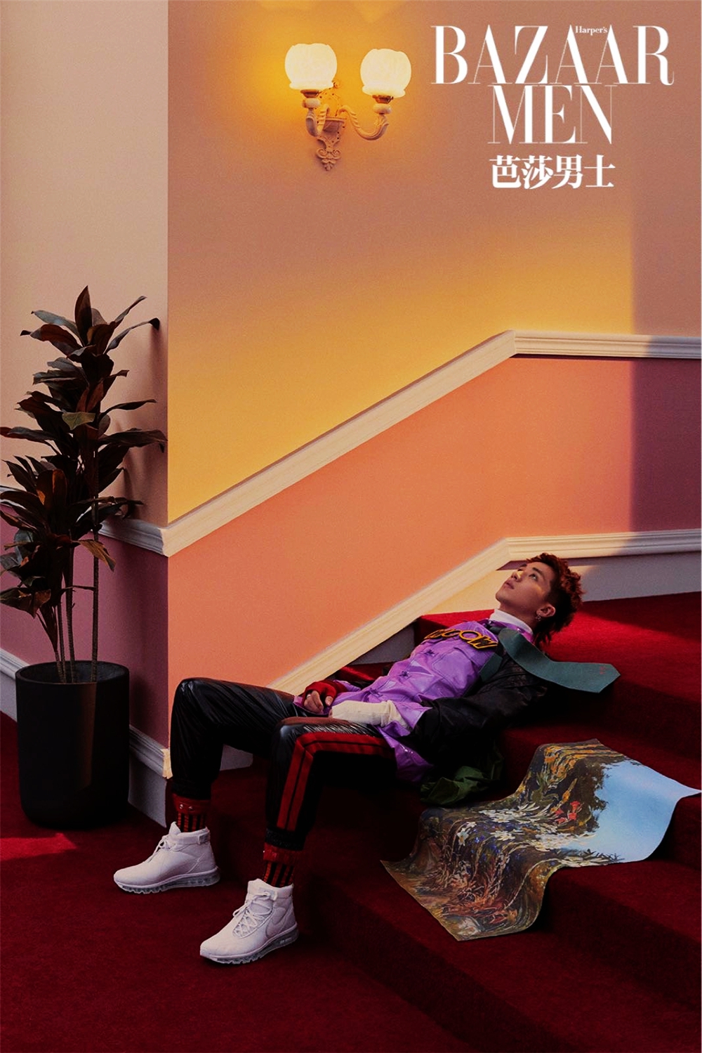 Певец Сюй Вэйчжоу попал на «BAZAAR MEN»