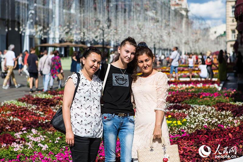 Фестиваль цветов в московском ГУМе