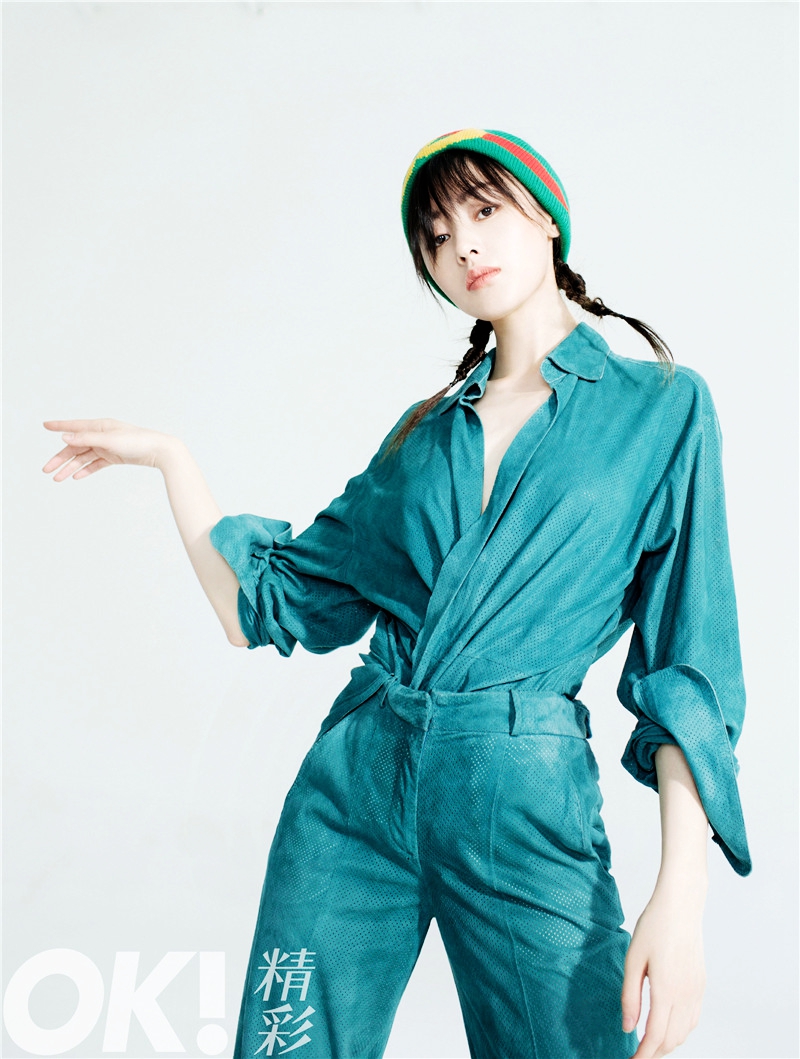 Чжан Тяньай попала на модный журнал