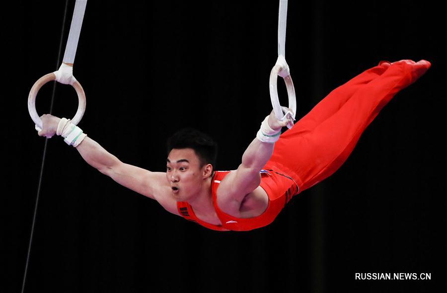 На проходящих в Джакарте /Индонезия/ 18-х Азиатских играх сегодня состоялся финал мужских командных соревнований по спортивной гимнастике. Первое место заняла сборная Китая, второе -- сборная Японии, третье -- сборная Республики Корея. 