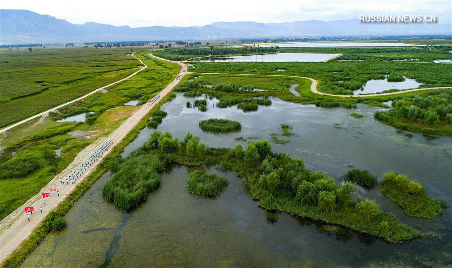 Прекрасные ландшафты уезда Гуанлин в провинции Шаньси