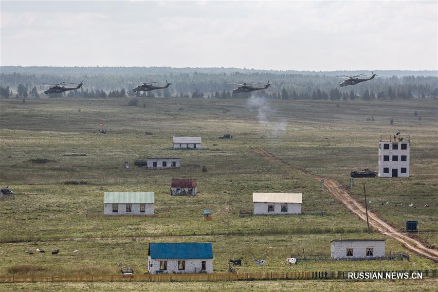Совместные тактические учения стран-членов ШОС в Челябинской области