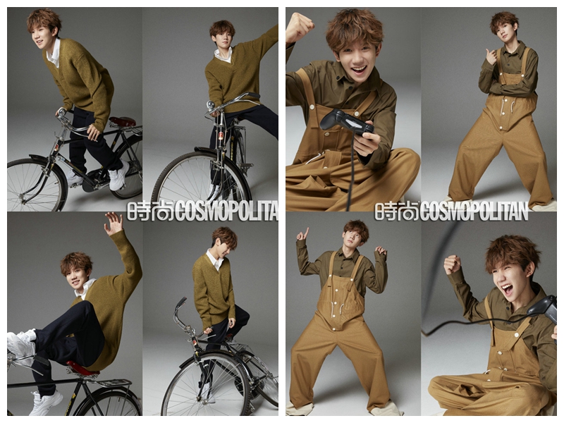 Талантливый актер и певец Ван Юань снялся для модного журнала