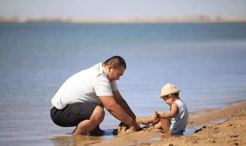 В провинции Хэбэй создан крупнейший в Китае искусственный песчаный пляж