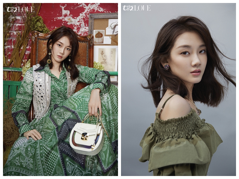 Красивая актриса Мяо Мяо снялась в новой фотосессии