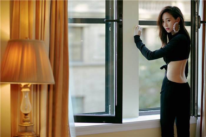 Модница Джанин Чан