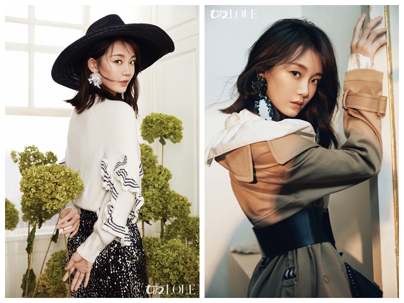 Красивая актриса Мяо Мяо снялась в новой фотосессии