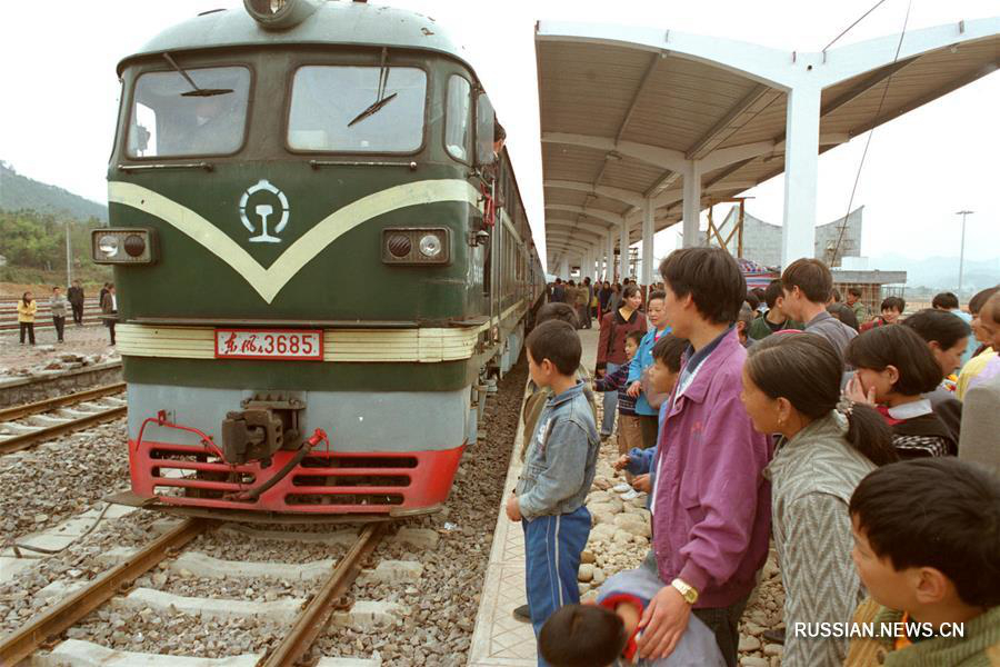 Быстрое развитие железнодорожного строительства в Китае за последние 40 лет