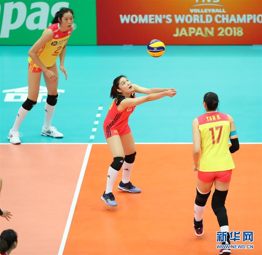 ЧМ по волейболу среди женщин: сборная Китая разгромила американок и гарантировала место в финале шести