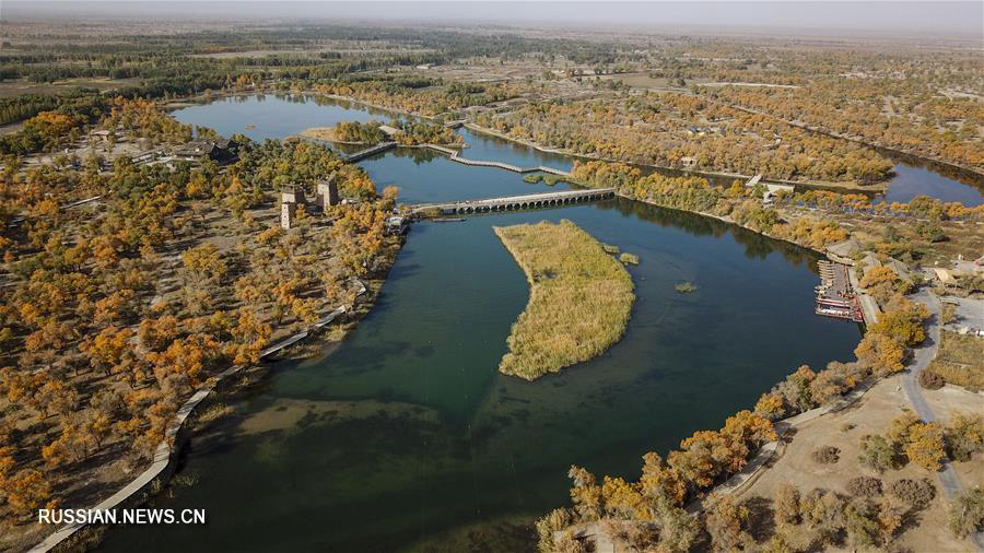 Осенние пейзажи в Синьцзяне