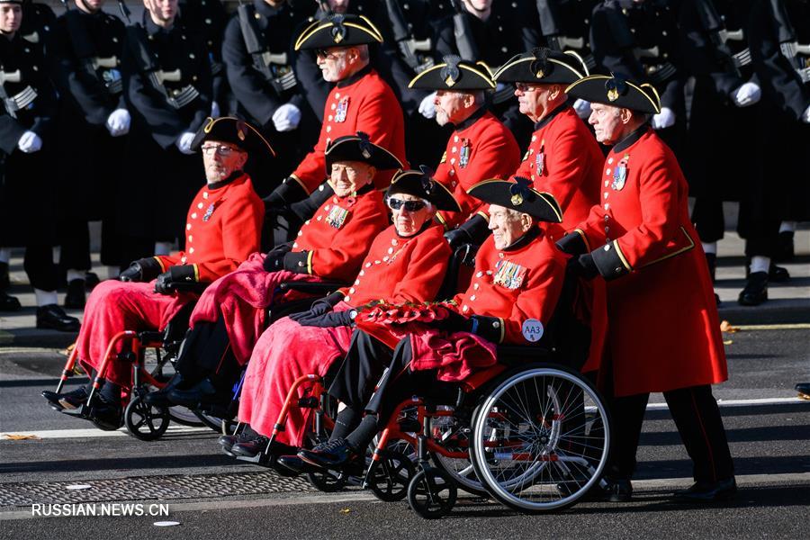 В Великобритании отметили 100-летие окончания Первой мировой войны