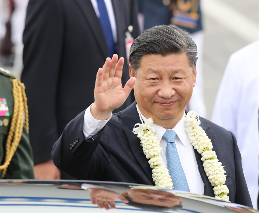 Си Цзиньпин прибыл на Филиппины с государственным визитом