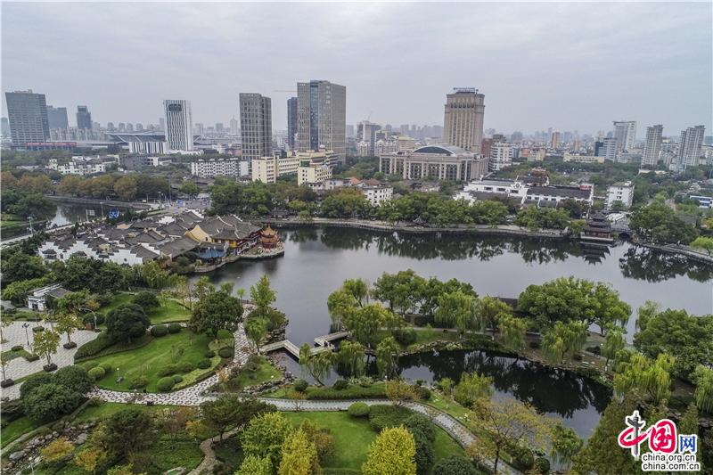 Прекрасные пейзажи города Нинбо с высоты птичьего полета