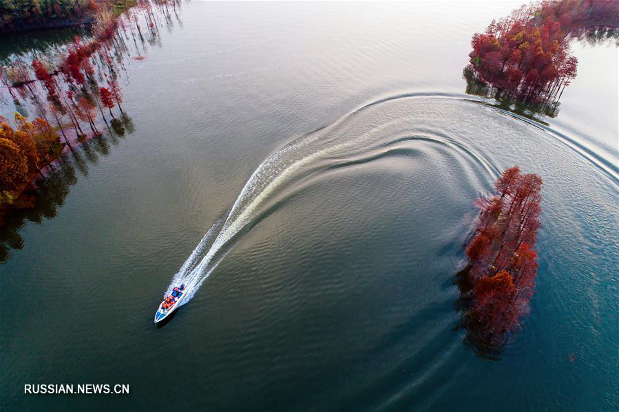 Конец осени и начало зимы в Китае