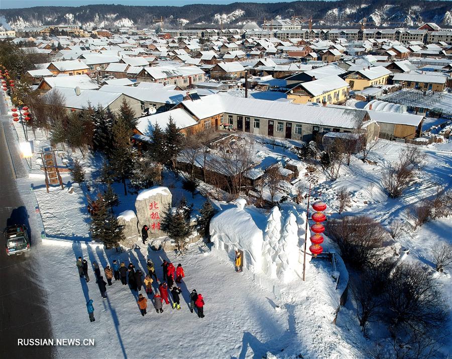 Зимний туристический бум на "крайнем севере" Китая