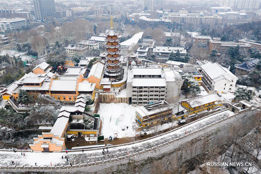 Снежный наряд древней столицы Китая