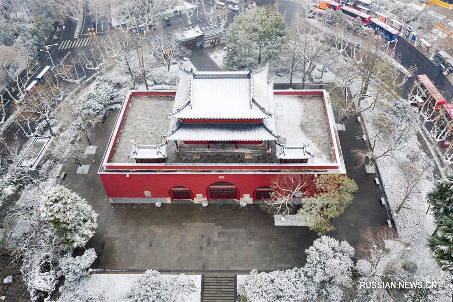 Снежный наряд древней столицы Китая