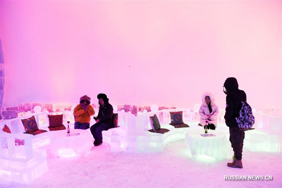 Ледяные развлечения в Харбине