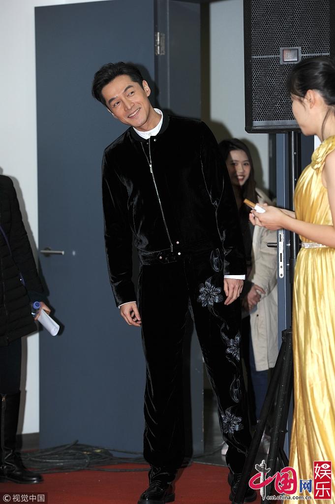 Актер Ху Гэ на коммерческом мероприятии 