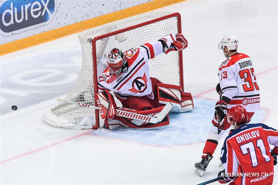 Хоккей -- Регулярный чемпионат КХЛ: ЦСКА -- Автомобилист