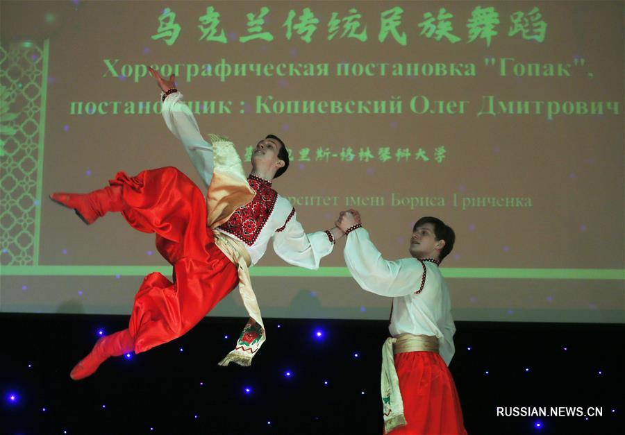 В киевском Университете имени Бориса Гринченко накануне собрались китайские и украинские студенты, бизнесмены, политики и дипломаты, чтобы вместе отметить приближение праздника Весны -- традиционного китайского Нового года по лунному календарю. 