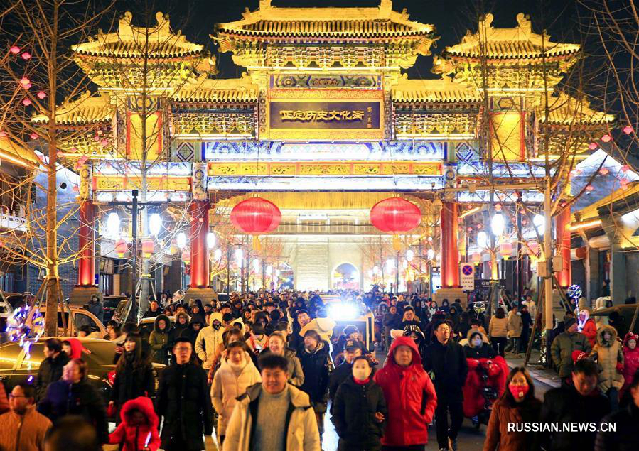 Старинный город в провинции Хэбэй притягивает туристов