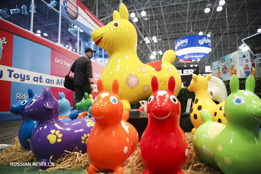 Североамериканская международная выставка игрушек 2019 открылась в Нью-Йорке