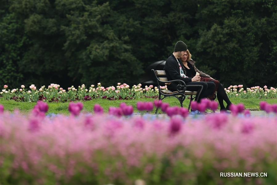 В столице Хорватии весна