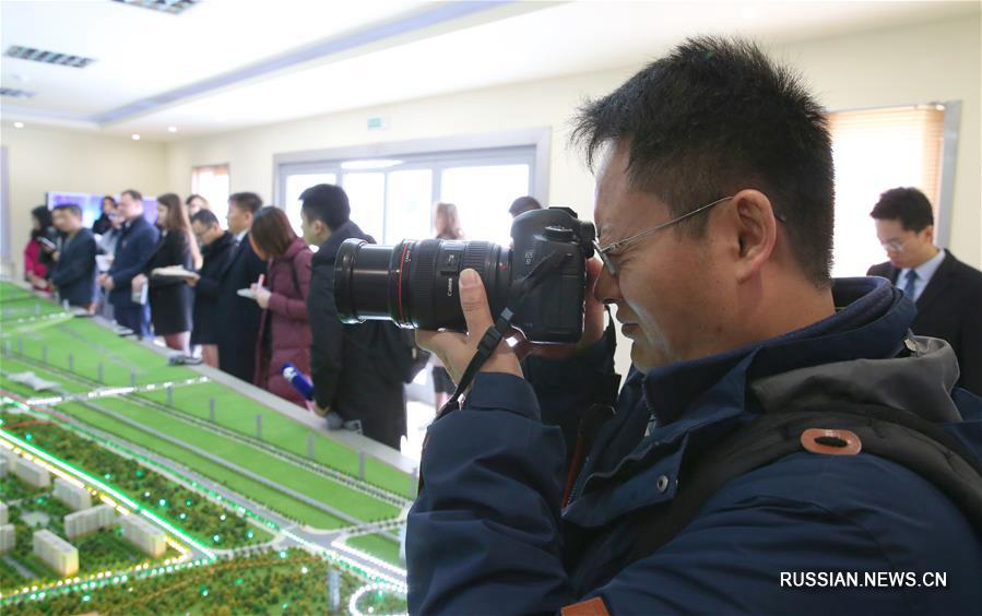 Журналисты ведущих китайских СМИ посетили индустриальный парк "Великий камень" 