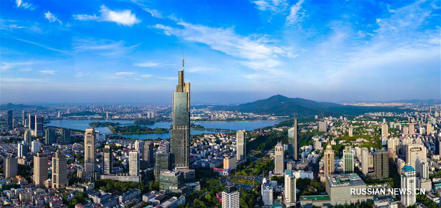 Нанкин: взгляд с неба 