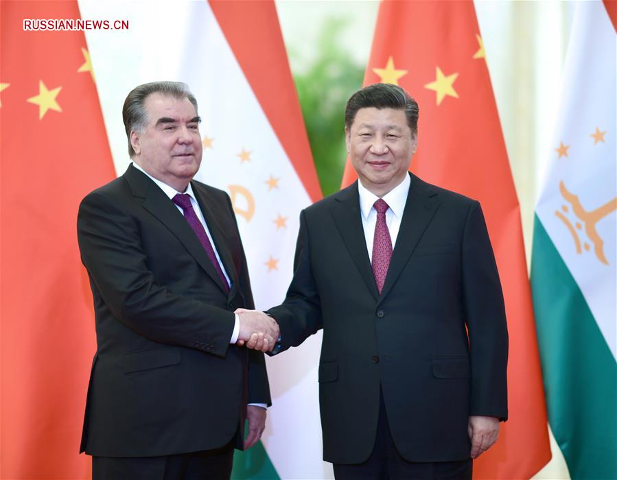 Си Цзиньпин встретился с президентом Таджикистана /более подробно/
