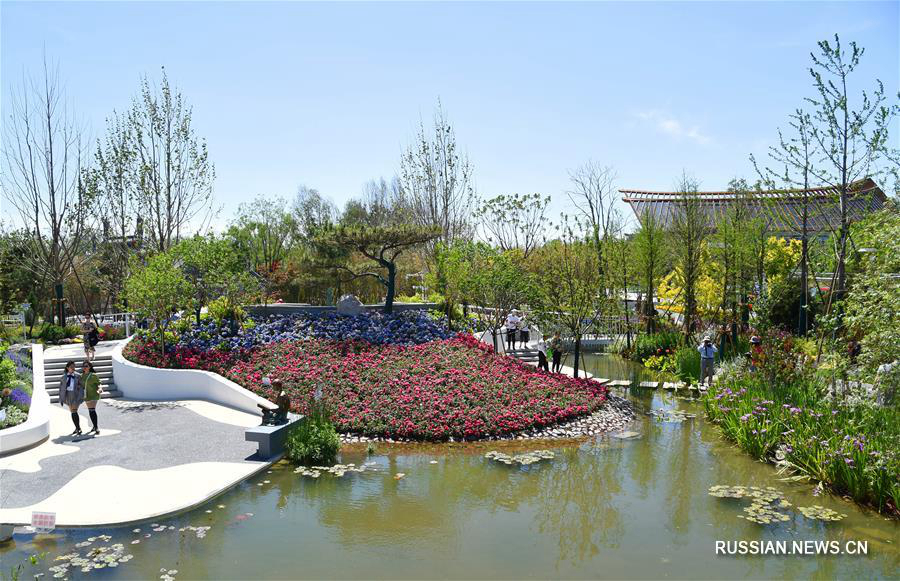 На садово-парковом ЭКСПО в Пекине прошел "День Шанхая"