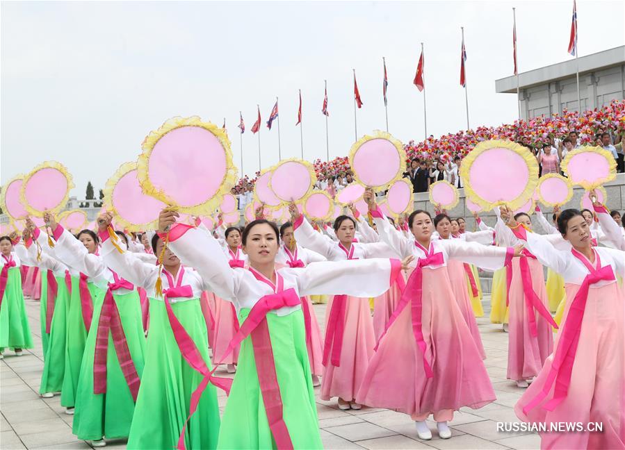 Народ КНДР горячо приветствует Си Цзиньпина