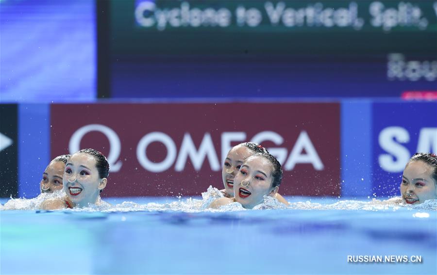 Чемпионат мира 2019 Корея синхронное плавание