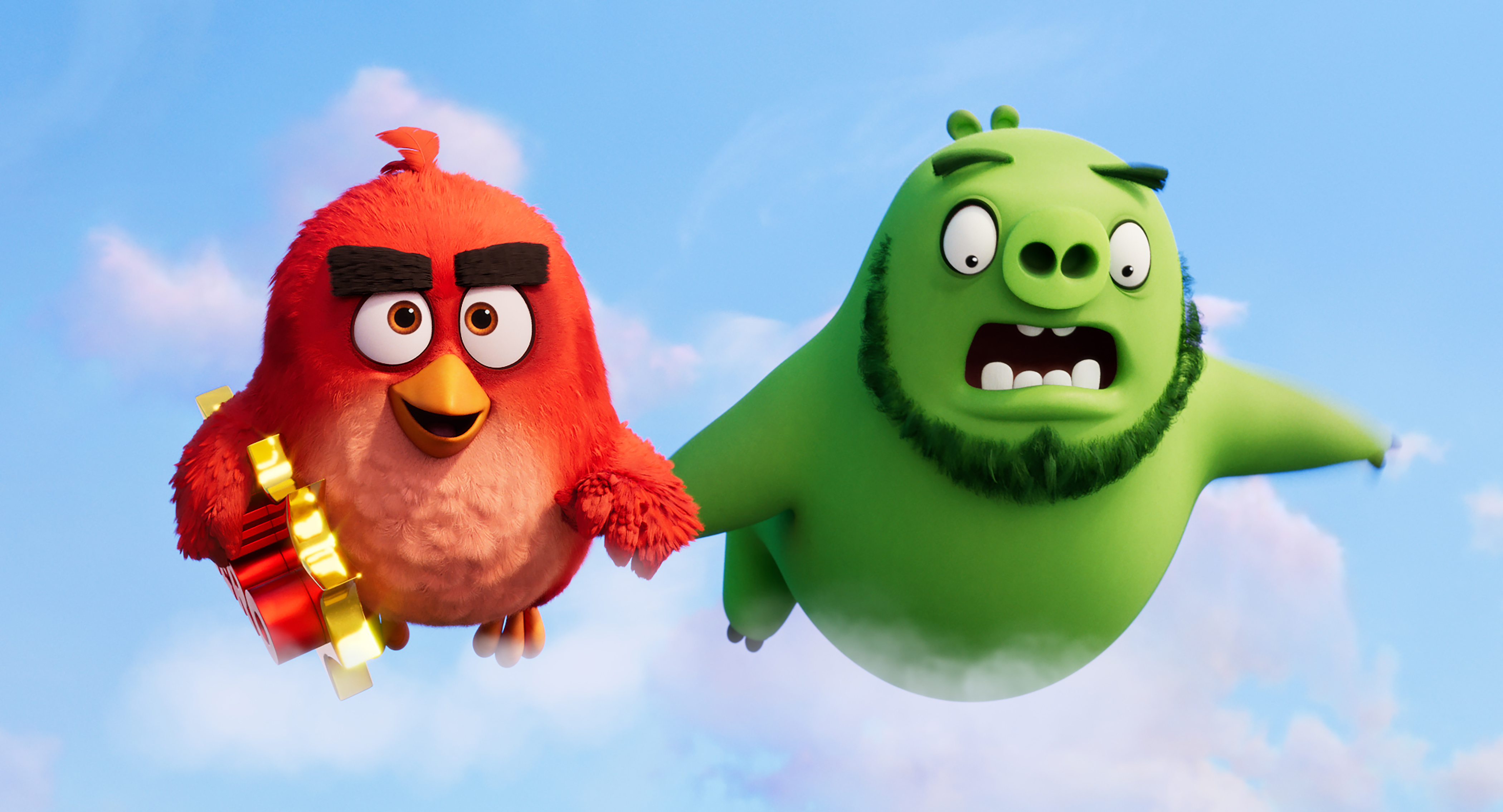 Кадры из мультфильма “Angry Birds 2”