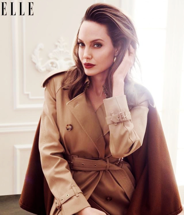 Анджелина Джоли попала на «ELLE»