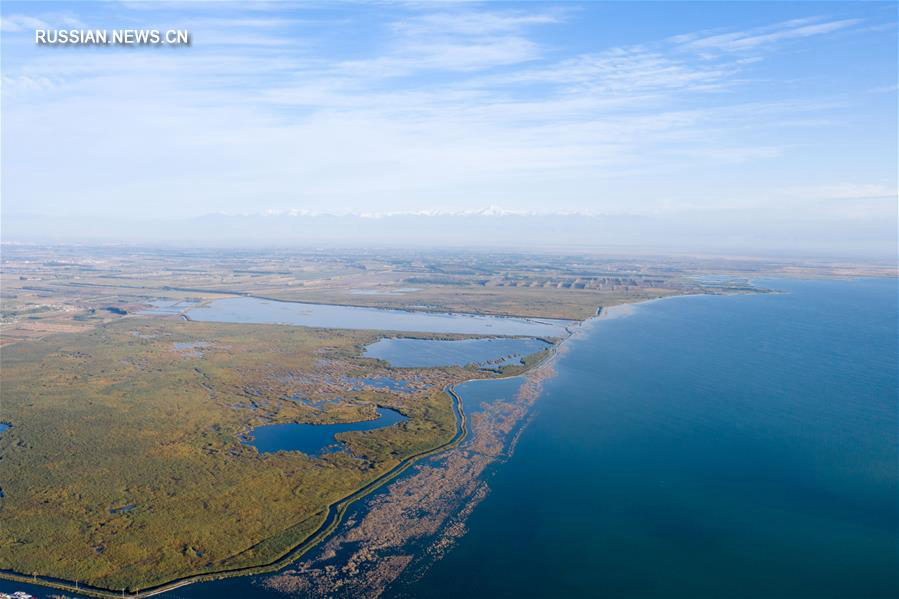 Золотая осень на озере Баграшкель 