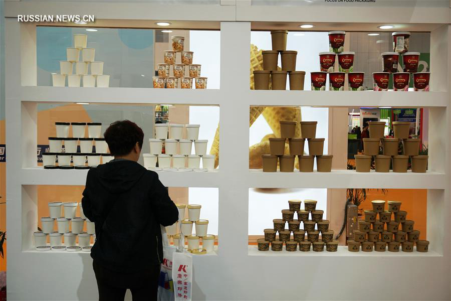 В Тяньцзине открылась выставка мороженого 