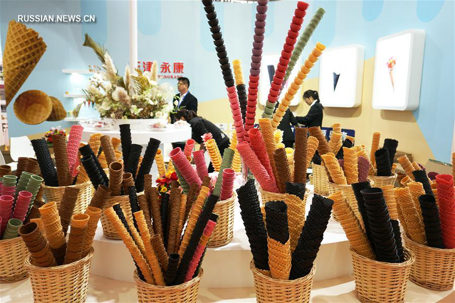 В Тяньцзине открылась выставка мороженого 