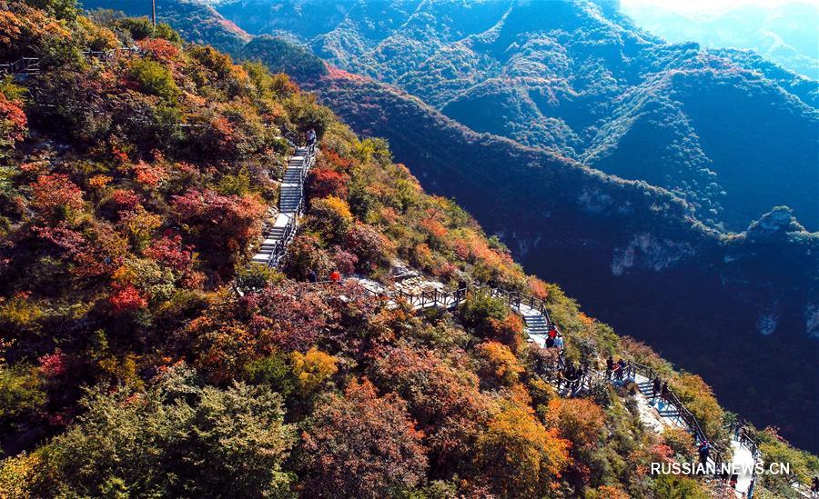 Осенняя красота гор Тайханшань