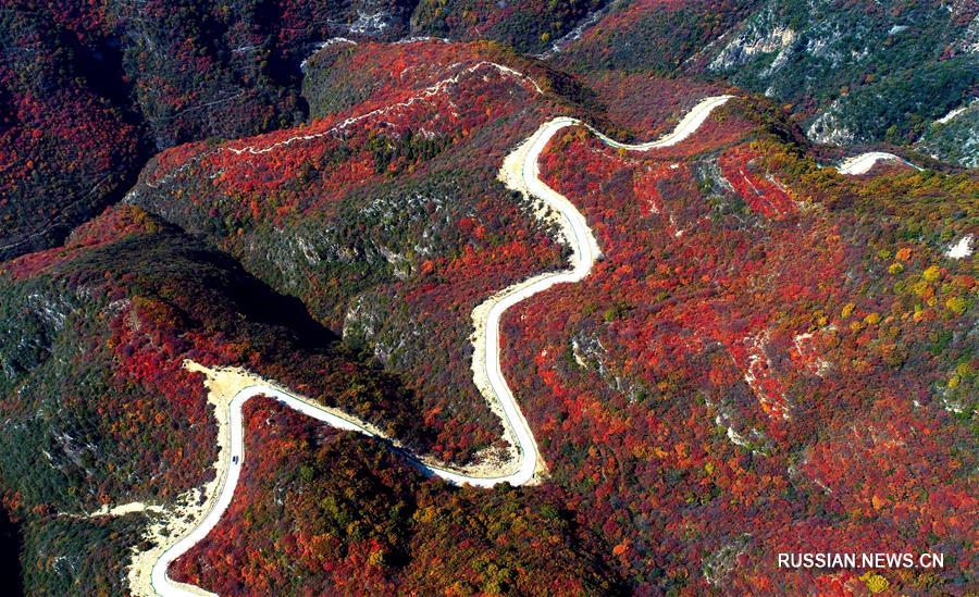 Осенняя красота гор Тайханшань