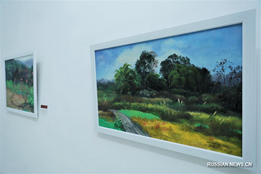 Выставка китайских художников "Узоры Уцзян" в Казахстане 