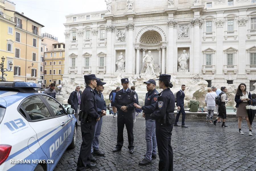 Четвертое совместное полицейское патрулирование Китая и Италии стартовало в Риме 
