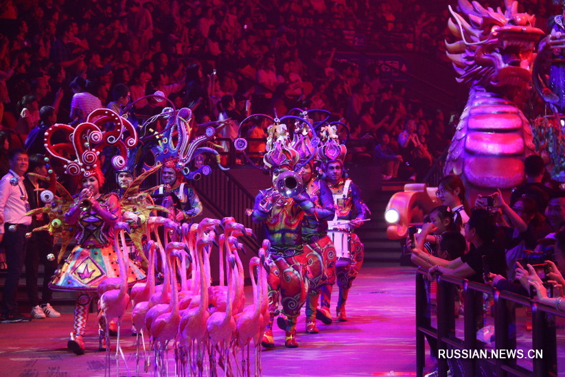В южнокитайском городе Чжухай открылся 6-й Китайский международный цирковой фестиваль