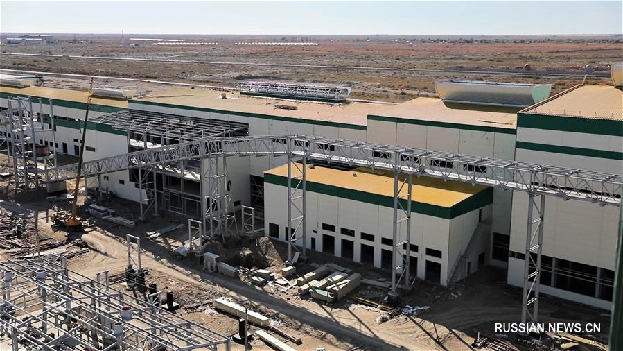 Китайско-казахстанский стекольный завод запустят в 2020 году