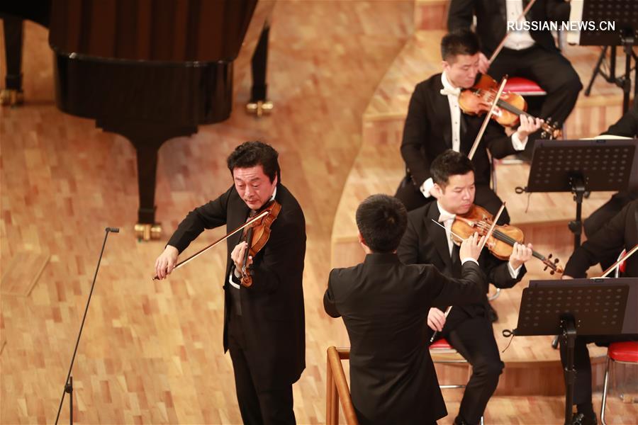 Симфонический оркестр Национального центра исполнительных искусств Китая дал выступления в КНДР