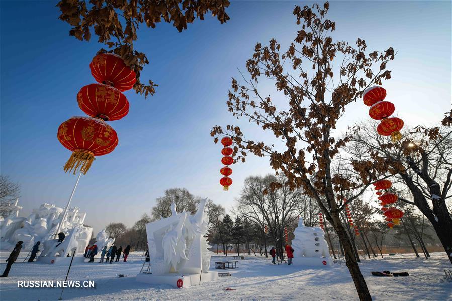 25-й Харбинский международный конкурс снежной скульптуры завершился сегодня на острове Тайяндао в Харбине /провинция Хэйлунцзян, Северо-Восточный Китай/. Участие в состязаниях приняли 25 команд из 10 стран и районов мира. 