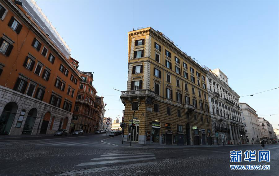 Пустой Рим во власти эпидемии COVID-19